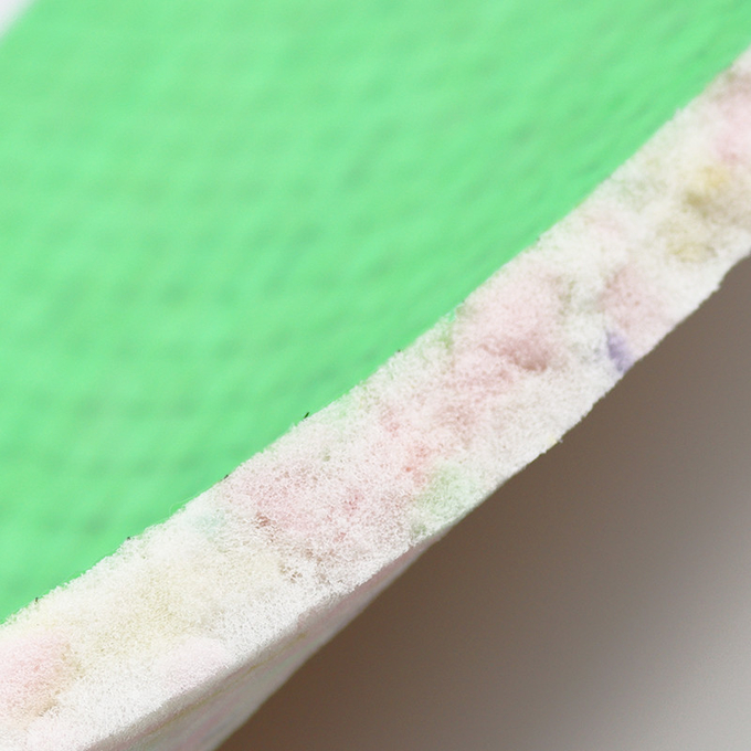 Non petit pain vert de tapis de tapis de plancher d'assise de mousse d'unité centrale de couverture de glissement pour l'installation intérieure