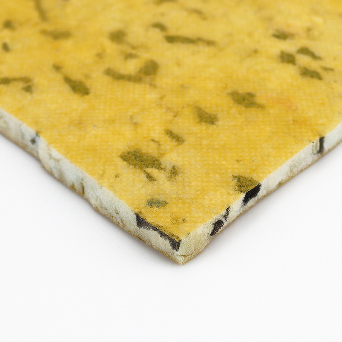 Taches jaunes imperméables et tapis antidérapant d'éponge été à la base pour la décoration à la maison