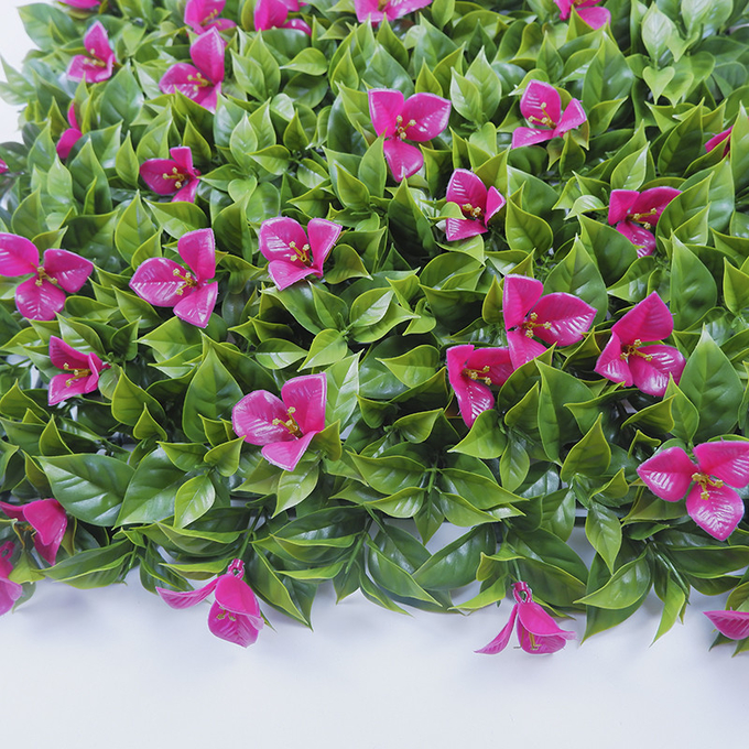 herbe en plastique artificielle de mousse de haie de buis de plante grimpante d'intérieur