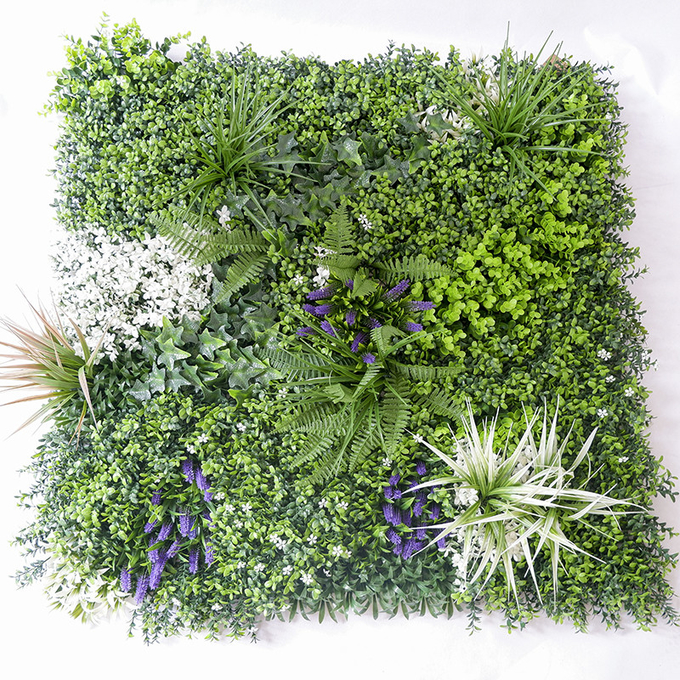 herbe en plastique artificielle de mousse de haie de buis de plante grimpante d'intérieur