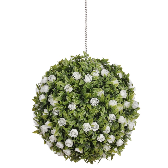 décoration ceilling accrochant la boule artificielle d'herbe de fausse usine