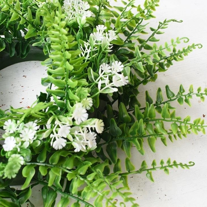 Le vert chaud de faux de décoration de mariage de vente laisse à cep de vigne le plastique artificiel